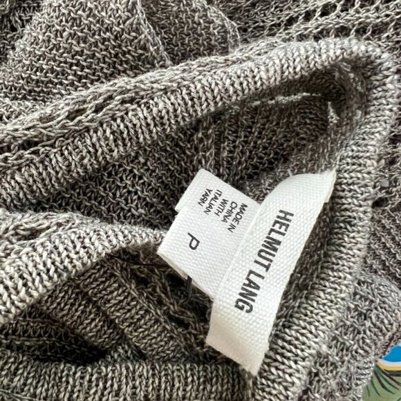 Helmut Lang new gray mesh tank top size S - Picture 4 of 5